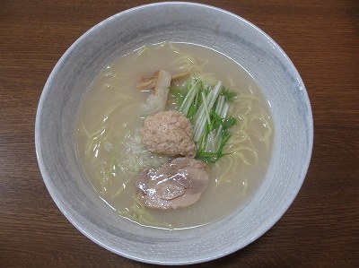 鶏白湯ラーメン（塩）