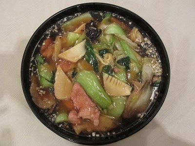 五目餡かけスープ麺