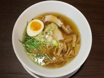 光輝の中華そば（醤油）