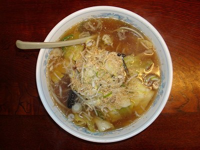 野菜ラーメン
