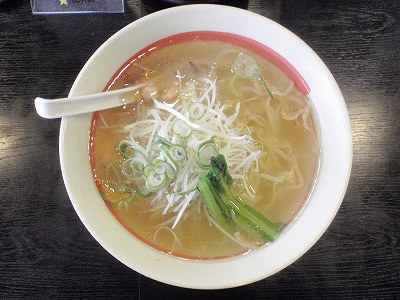 海老と筍の塩らーめん