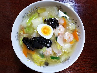 海老塩ラーメン