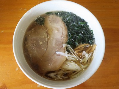正油ラーメン