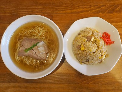 中華そば半炒飯セット