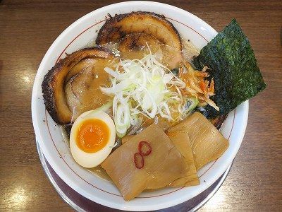 塩ちゃーしゅう+極太めんま
