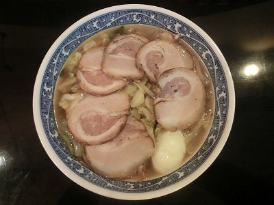 野菜ラーメン（チャーシュー）