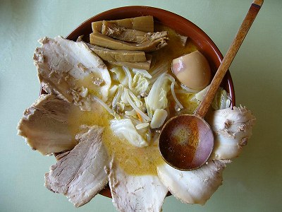 津軽チャーシュー,メンマ,煮玉子