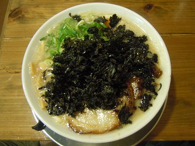 岩のりちゃーしゅーちゃっちゃめん
