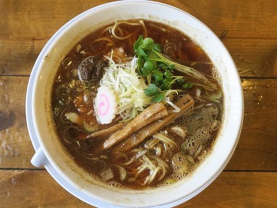 煮干し醤油らーめん