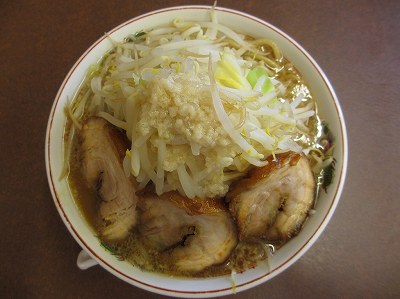 ラーメン（肉３枚）+野菜