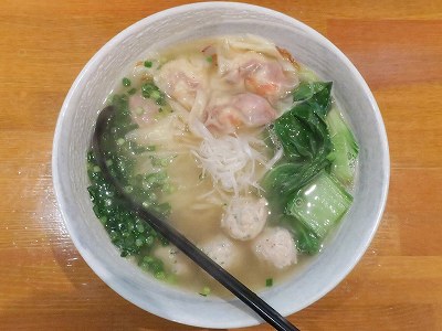 梅じそ海老雲呑入りらぁめん