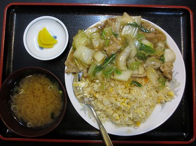 五目あんかけチャーハン