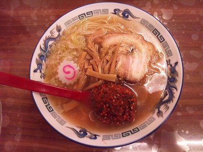 辛そば（三辛）