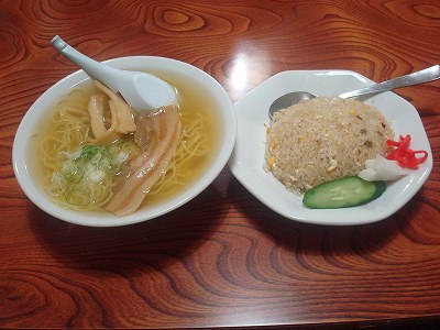 ラーメンチャーハンセット