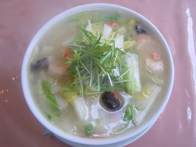 エビ入り野菜ラーメン