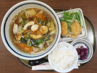 若鶏の唐揚げセット
