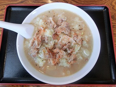 おろしトンコツラーメン(期間限定)