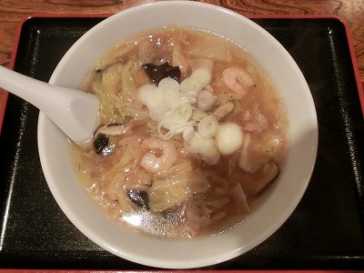 餡かけらーめん