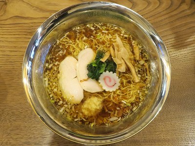 正油ラーメン