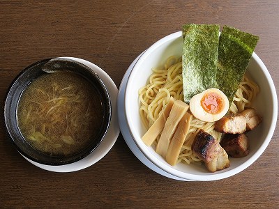 ジンジャー醤油つけ麺