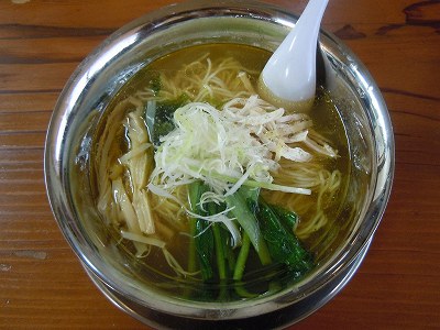 鶏塩ラーメン
