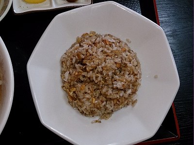 セットの半チャーハン