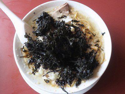 磯のりラーメン