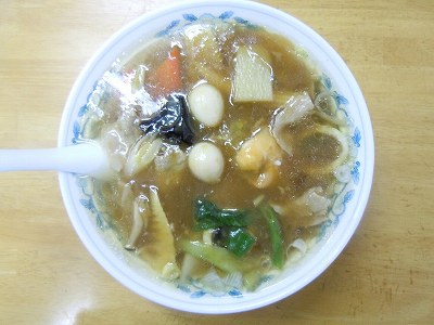 五目あんかけそば