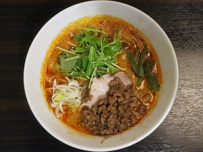 担々麺 赤