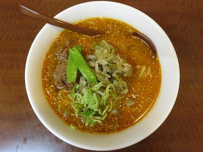 ザーサイ坦々麺