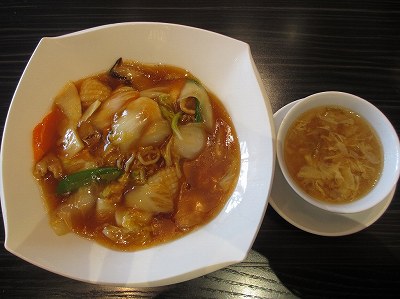 五目あんかけ焼きそば