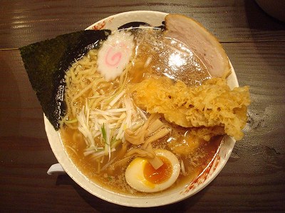 ゲソ天らーめん
