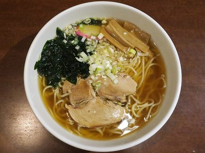 醤油ラーメン