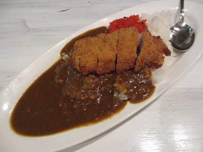 ハーフチキンカツカレー