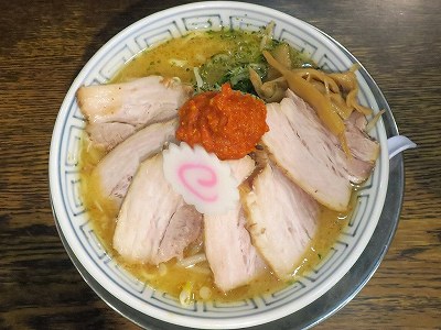 からし味噌ちゃーしゅうめん