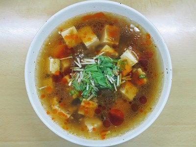 クロレラ麻婆麺
