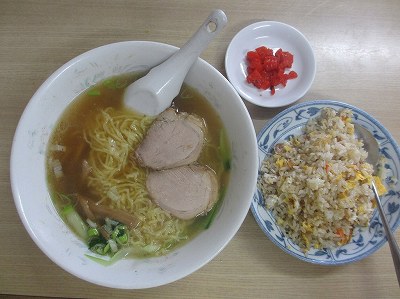 ラーメンチャーハンセット