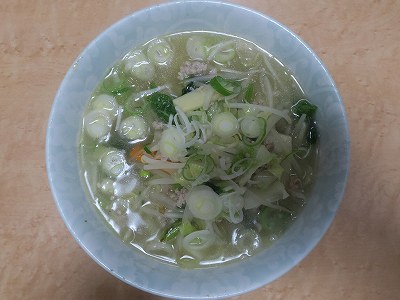 野菜そば