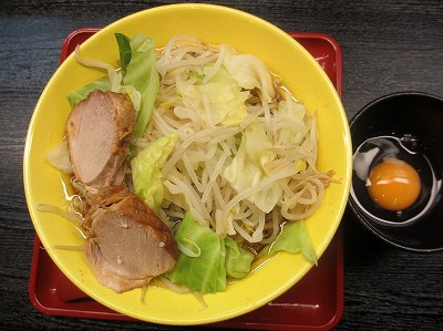 少なめ（たまご付き）