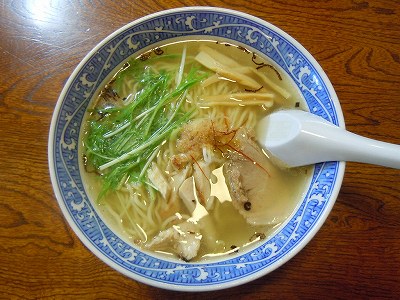 自然塩らーめん