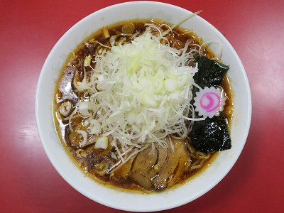 トーバンジャンラーメン＋ネギ