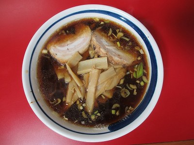 メンマラーメン（白醤油）