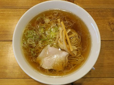 あっさり中華そば 醤油