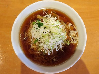 サバ節魚介系醤油ラーメン