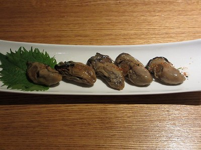 カキのオイル漬け