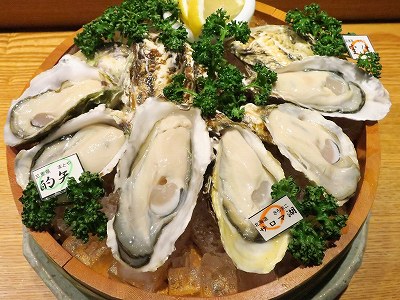 真牡蠣３種食べ比べ