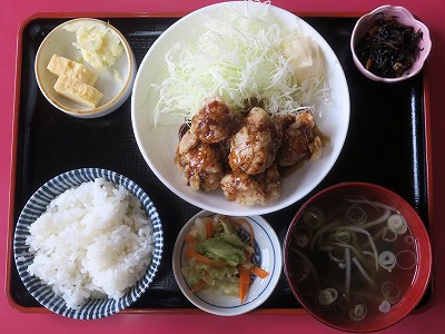 唐揚げ定食