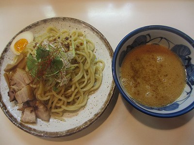 渡り蟹の濃厚みそつけめん（限定）