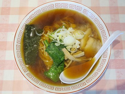 生姜醤油ラーメン