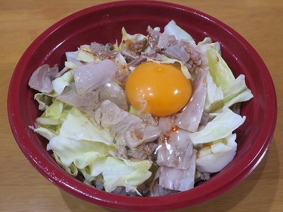 キャベチャ丼　小